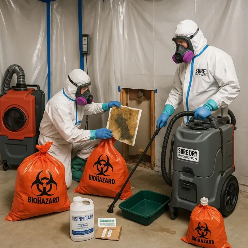 Contaminated Water Handling Protocols process in Winton, CA